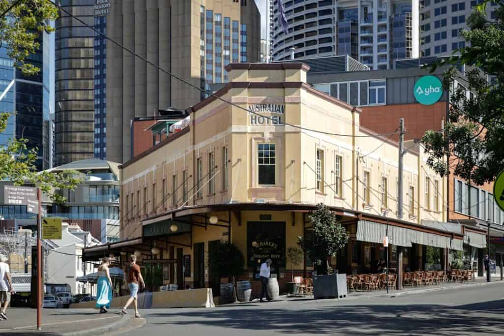 Sydney street scene