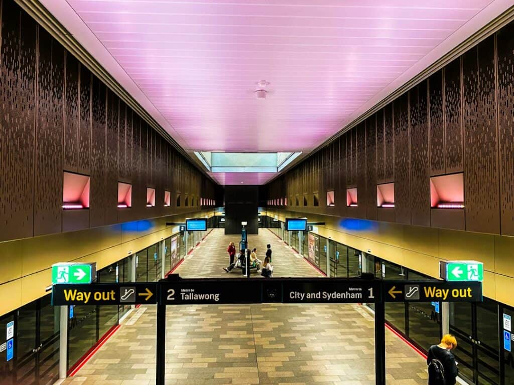 Sydney city travel scene